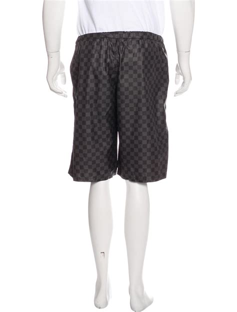 lv swim shorts|louis vuitton damier swim trunks.